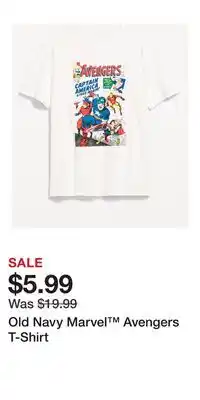 Old Navy Old Navy Marvel Avengers T-Shirt offer