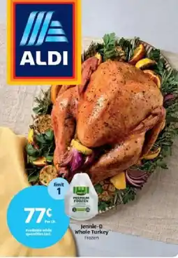 Aldi Jennie-0 Whole Turkey offer