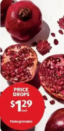 Aldi Pomegranates offer
