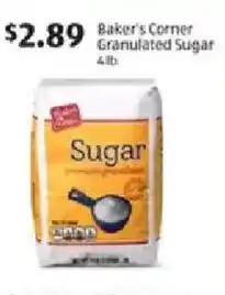 Aldi Baker's Corner Granulated Sugar offer