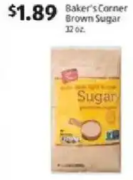 Aldi Baker's Corner Brown Sugar offer