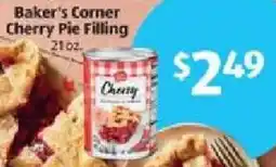 Aldi Baker's Corner Cherry Pie Filling offer