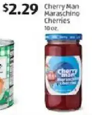 Aldi Cherry Man Maraschino Cherries offer