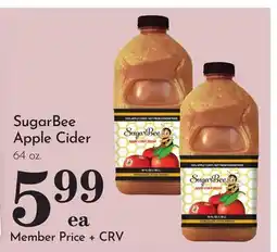 Pavilions SugarBee Apple Cider offer