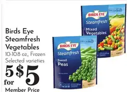 Pavilions Birds Eye Steamfresh Vegetables offer