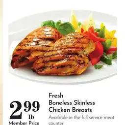 Pavilions Fresh Boneless Skinless Chicken Breasts offer