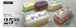 Pavilions Roll Cakes offer