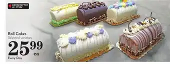 Pavilions Roll Cakes offer