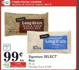 Pavilions Signature SELECT Rice offer