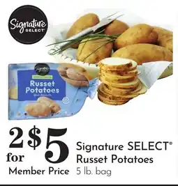 Pavilions Signature SELECT Russet Potatoes offer