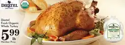 Pavilions Diestel Fresh Organic Whole Turkey offer