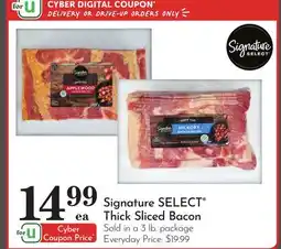 Pavilions Signature SELECT Thick Sliced Bacon offer