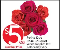Vons Petite Duo Rose Bouquet offer