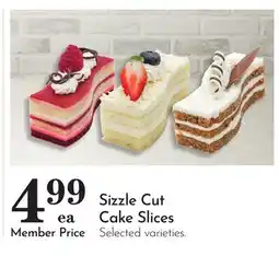 Pavilions Sizzle Cut Cake Slices offer