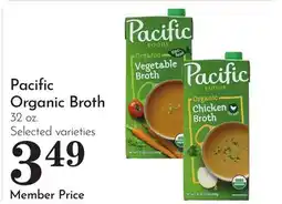 Pavilions Pacific Organic Broth offer