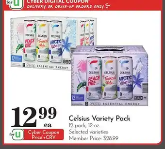 Pavilions Celsius Variety Pack offer