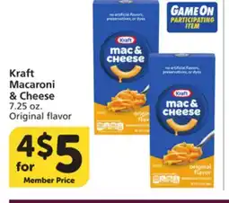 Vons Kraft Macaroni & Cheese offer