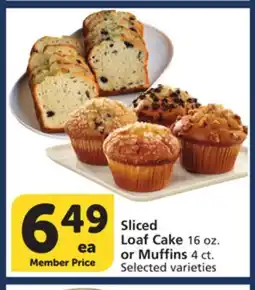Vons Sliced Loaf Cake 16 oz. or Muffins 4 ct offer