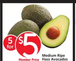 Vons Medium Ripe Hass Avocados offer