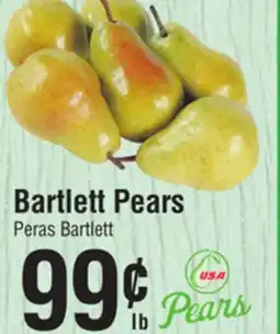 Smart & Final Bartlett Pears offer