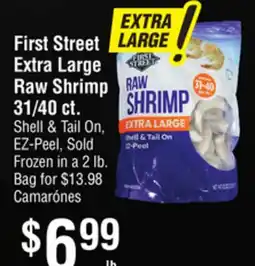 Smart & Final First Street Extra Large Raw Shrimp offer