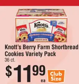 Smart & Final Knott's Berry Farm Shortbread Cookies Variety Pack offer