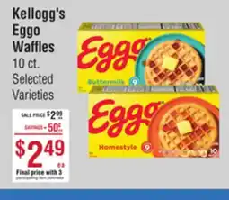 Smart & Final Kellogg's Eggo Waffles offer