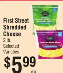 Smart & Final First Street Shredded Cheese offer
