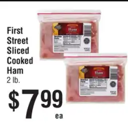 Smart & Final First Street Sliced Cooked Ham offer