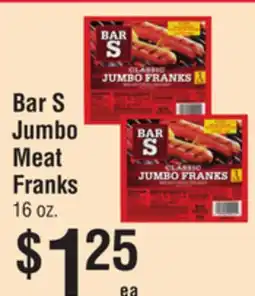 Smart & Final Bar S Jumbo Meat Franks offer