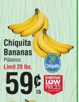 Smart & Final Chiquita Bananas offer