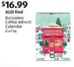 Aldi Barissimo Coffee Advent Calendar offer