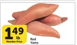 Albertsons Red Yams offer