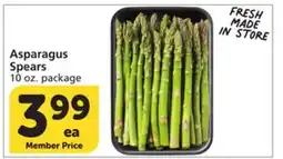 Albertsons Asparagus Spears offer