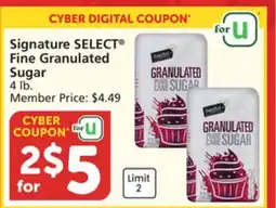 Albertsons Signature SELECT Fine Granulated Sugar offer