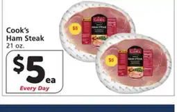 Albertsons Cook's Ham Steak offer