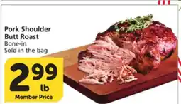 Albertsons Pork Shoulder Butt Roast offer