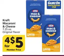 Albertsons Kraft Macaroni & Cheese offer