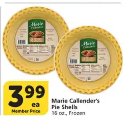 Albertsons Marie Callender's Pie Shells offer