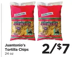 Food 4 Less Juantonio's Tortilla Chips offer