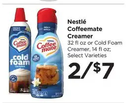 Food 4 Less Nestlé Coffeemate Creamer offer