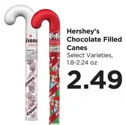 Food 4 Less Hershey's Chocolate Filled Canes offer