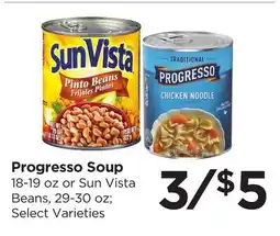 Food 4 Less Progresso Soup offer