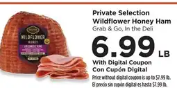 Food 4 Less Private Selection Wildflower Honey Ham offer
