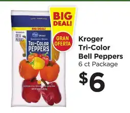 Food 4 Less Kroger Tri-Color Bell Peppers offer