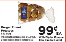 Food 4 Less Kroger Russet Potatoes offer