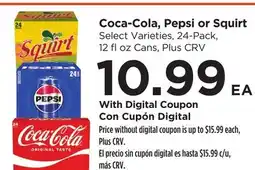 Food 4 Less Coca-Cola, Pepsi or Squirt offer