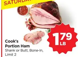 Food 4 Less Cook's Portion Ham offer