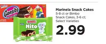 Food 4 Less Marinela Snack Cakes offer
