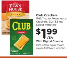 Ralphs Club Crackers offer
